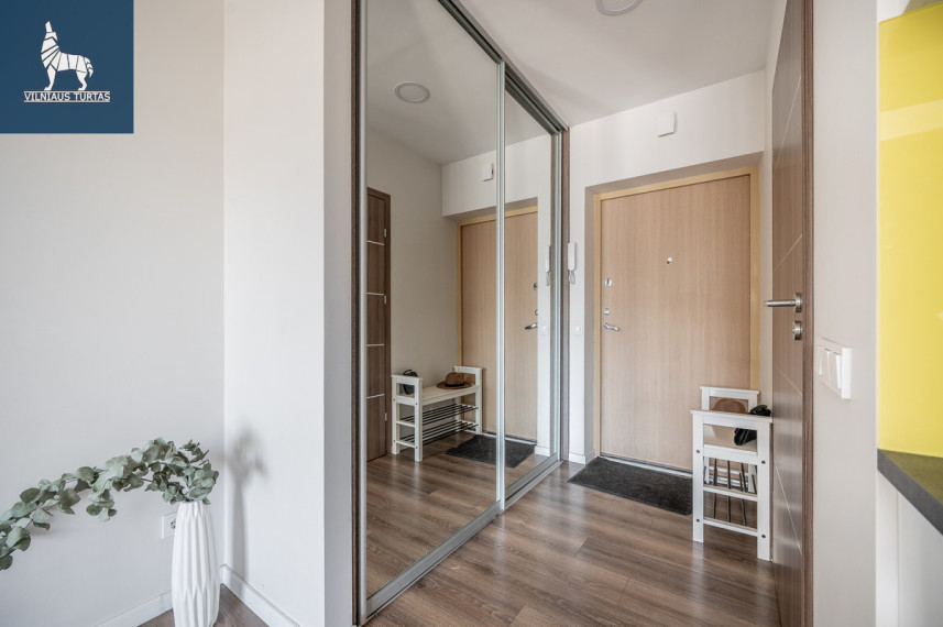 Parduodamas butas Linkmenų g., Šnipiškės, Vilniaus m., Vilniaus m. sav., 33.8 m2 ploto, 1 kambariai 12