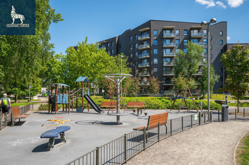 Parduodamas butas Linkmenų g., Šnipiškės, Vilniaus m., Vilniaus m. sav., 33.8 m2 ploto, 1 kambariai 22