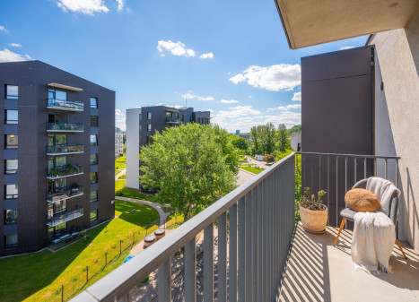 Parduodamas butas Linkmenų g., Šnipiškės, Vilniaus m., Vilniaus m. sav., 33.8 m2 ploto, 1 kambariai