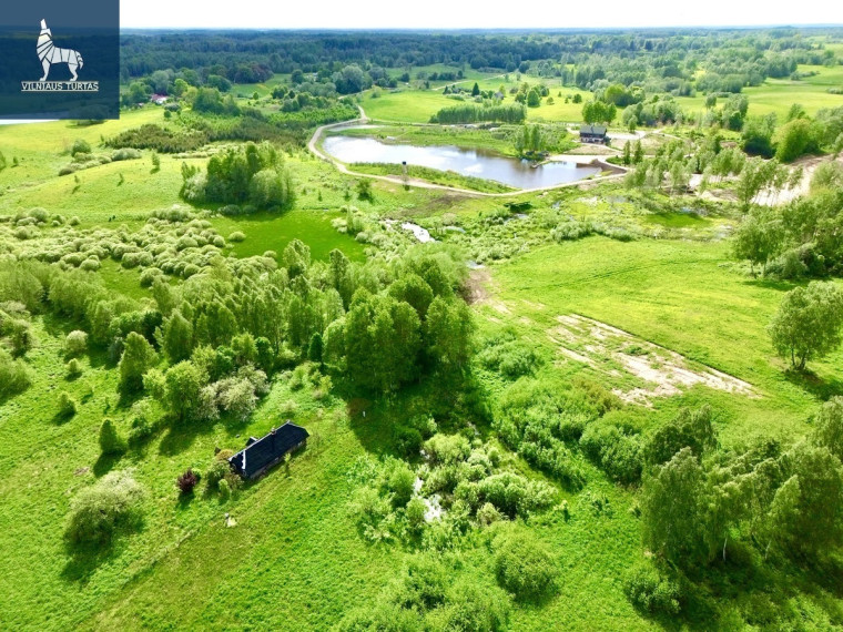 Parduodamas namas Drąsių k., Molėtų r. sav., 74.33 m2 ploto, 1 aukštai 12