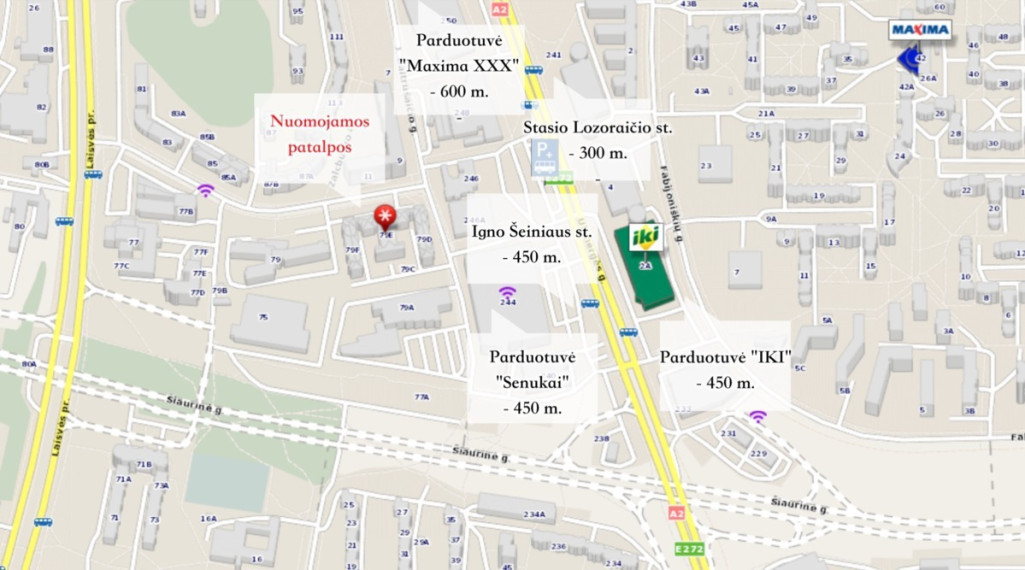 Nuomojamos kitos paskirties patalpos Laisvės pr. , Pašilaičiai, Vilniaus m., Vilniaus m. sav., 140 m2 ploto 14