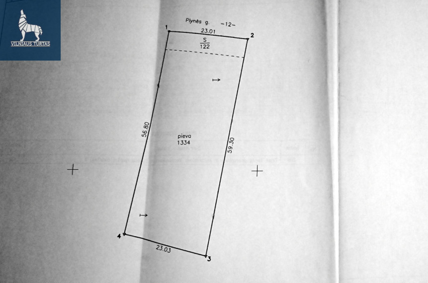 Parduodamas  sklypas Plynės g., Antakalnis, Vilniaus m., Vilniaus m. sav., 13.34 a ploto 9