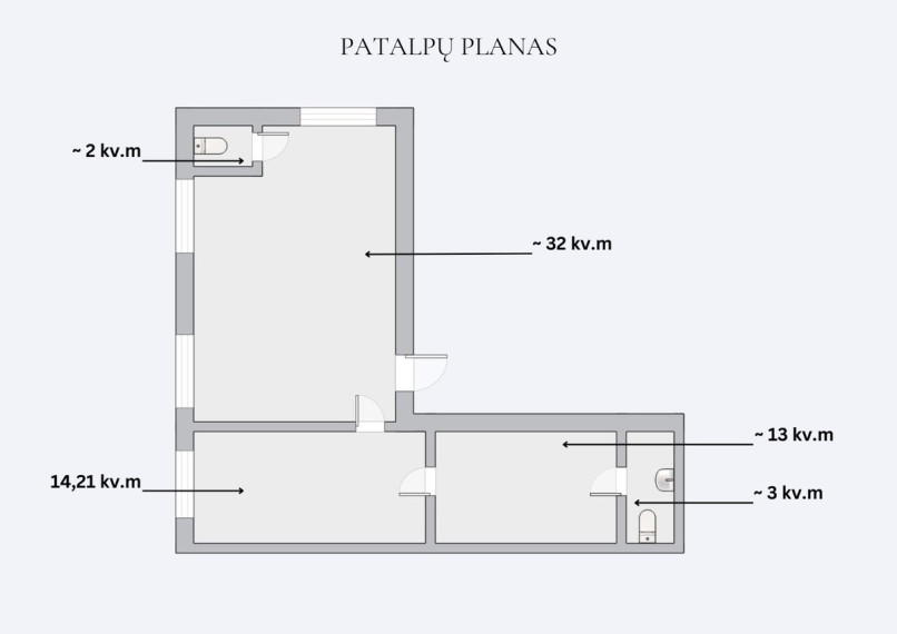 Parduodamos gamybinės patalpos Švitrigailos g., Vilniaus m., Vilniaus m. sav., 64.21 m2 ploto 27