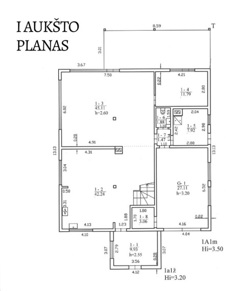 Parduodamas namas Žiedo g., Mastaičių k., Kauno r. sav., 250.31 m² ploto 7 kambariai 23