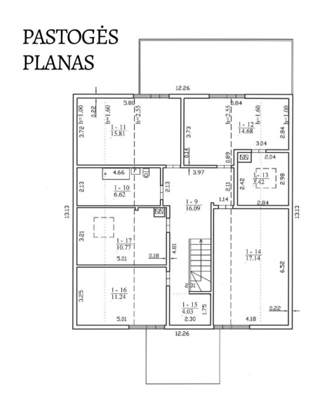 Parduodamas namas Žiedo g., Mastaičių k., Kauno r. sav., 250.31 m² ploto 7 kambariai 36