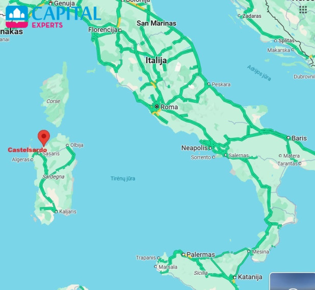 Parduodami 3 kambarių  95 m² apartamentai šalia jūros Castelsardo, Sardinijoje (Italija)  2