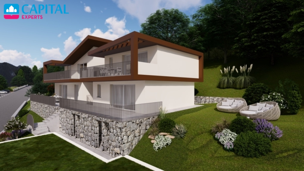Parduodami 73 kv.m. apartamentai prie Iseo ežero (statomas projektas), Lombardija (Šiaurės Italija)  5