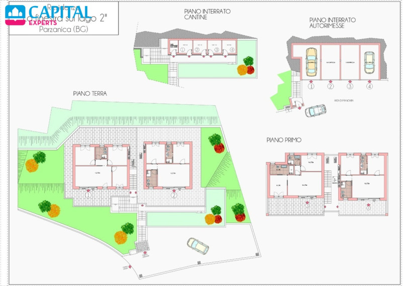 Parduodami 73 kv.m. apartamentai prie Iseo ežero (statomas projektas), Lombardija (Šiaurės Italija)  25