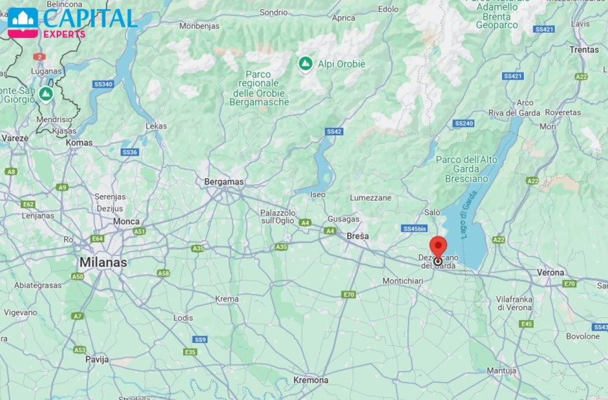 Parduodami 75 kv.m. 3 kambarių apartamentai prie Garda ežero, Lombardija (Šiaurės Italija)  21