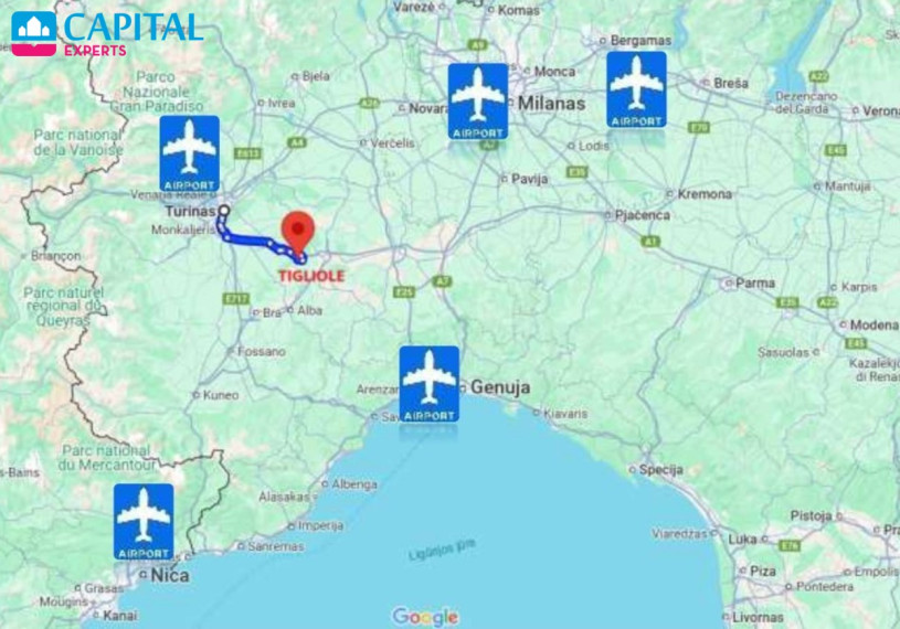   Parduodamas 205 kv.m. namas per 2 a. su sodu, Pjemonte (Šiaurės Italija)  28