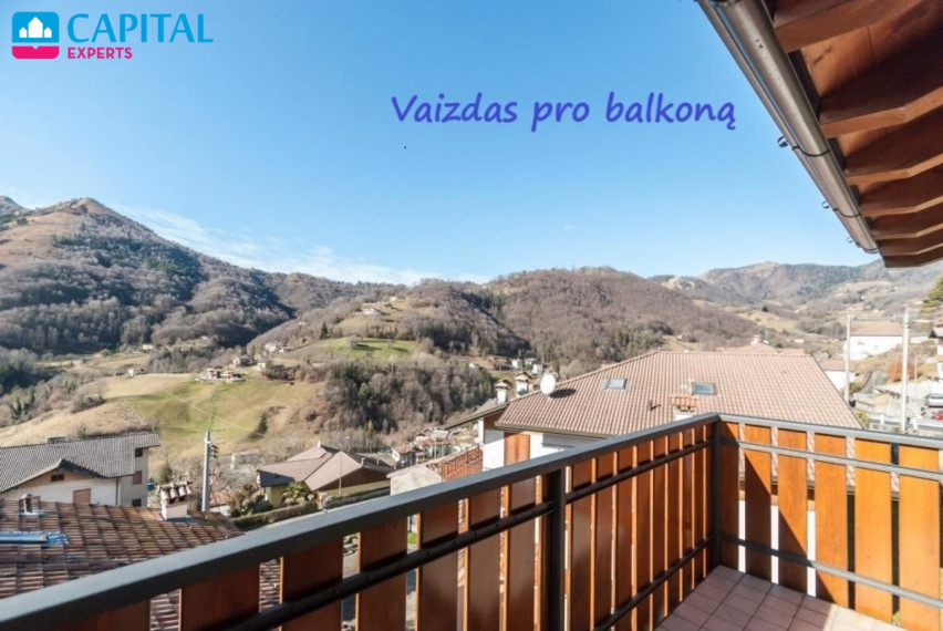 Parduodami 70 kv.m. apartamentai per 2 aukštus su vaizdu į kalnus, Lombardija (Šiaurės Italija)  5