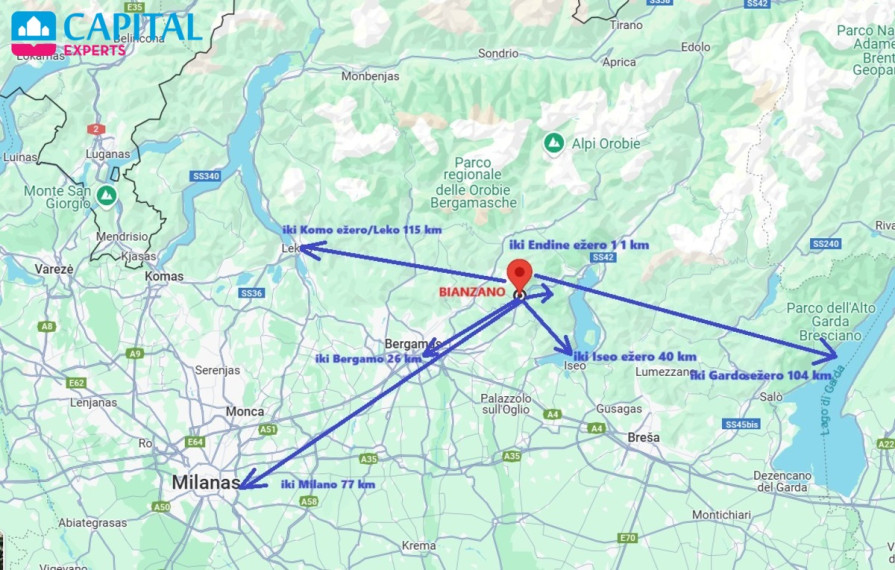 Parduodami 80 kv.m. apartamentai su vaizdu į kalnus, Lombardija (Šiaurės Italija)  17
