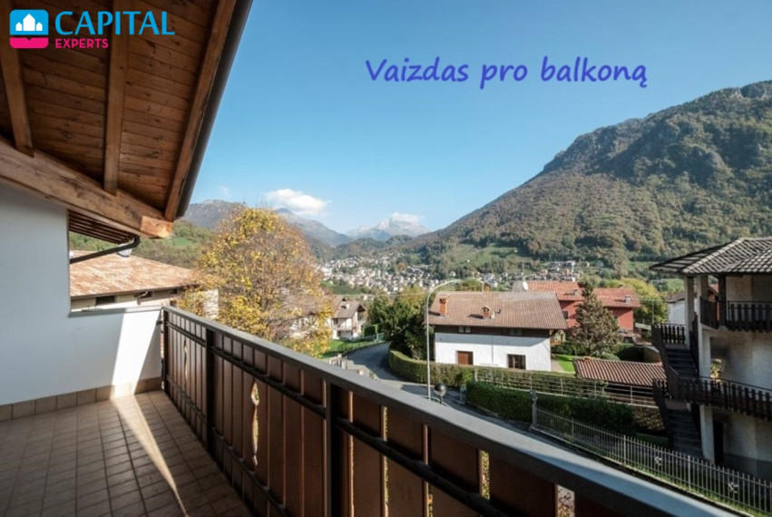Parduodami 65 kv.m. apartamentai per 2 aukštus su vaizdu į kalnus, Lombardija (Šiaurės Italija)  5