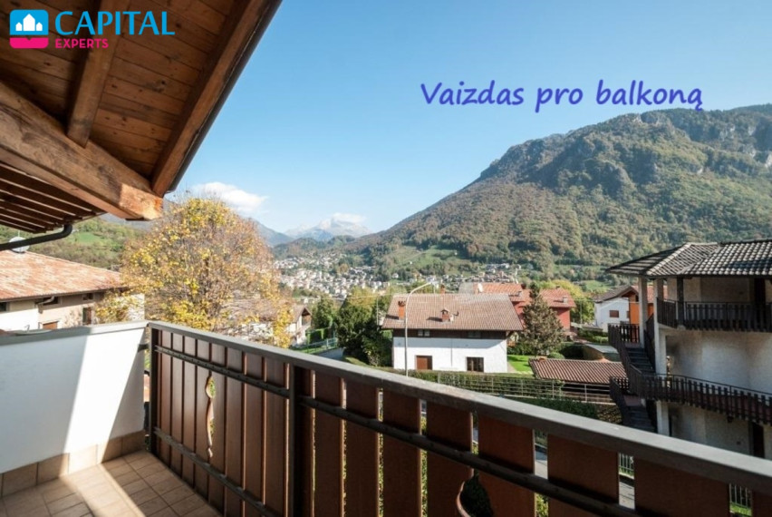 Parduodami 65 kv.m. apartamentai per 2 aukštus su vaizdu į kalnus, Lombardija (Šiaurės Italija)  7