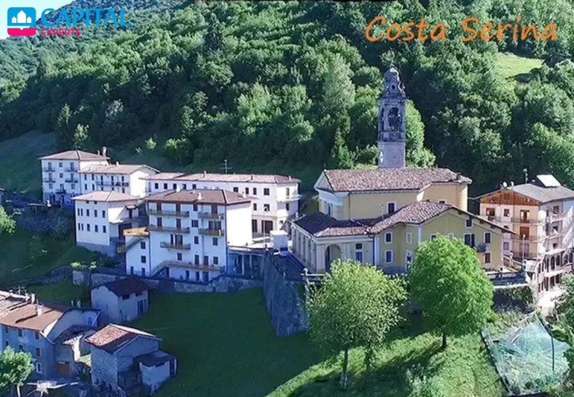 Parduodami 65 kv.m. apartamentai per 2 aukštus su vaizdu į kalnus, Lombardija (Šiaurės Italija)  24