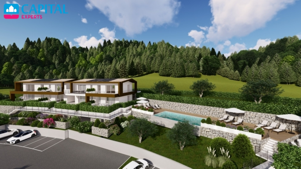  Parduodami 66 kv.m. apartamentai prie ežero (statomas projektas), Lombardija (Šiaurės Italija)  8