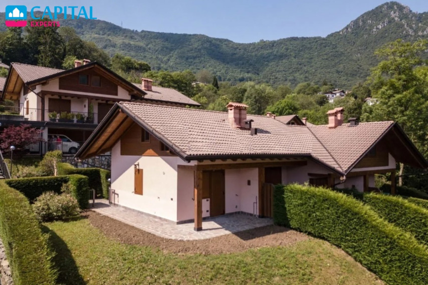  Parduodama 75 kv.m. vila su veranda į kalnus, Lombardija (Šiaurės Italija)  4