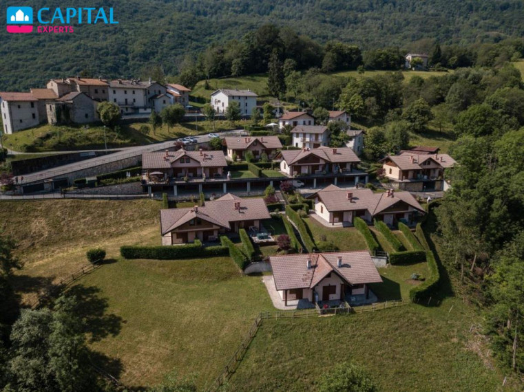  Parduodama 75 kv.m. vila su veranda į kalnus, Lombardija (Šiaurės Italija)  6