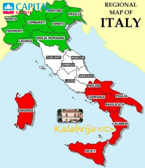 Parduodamas 5 kambarių namas su vaizdu į jūrą, Kalabrija (Pietų Italija)  3