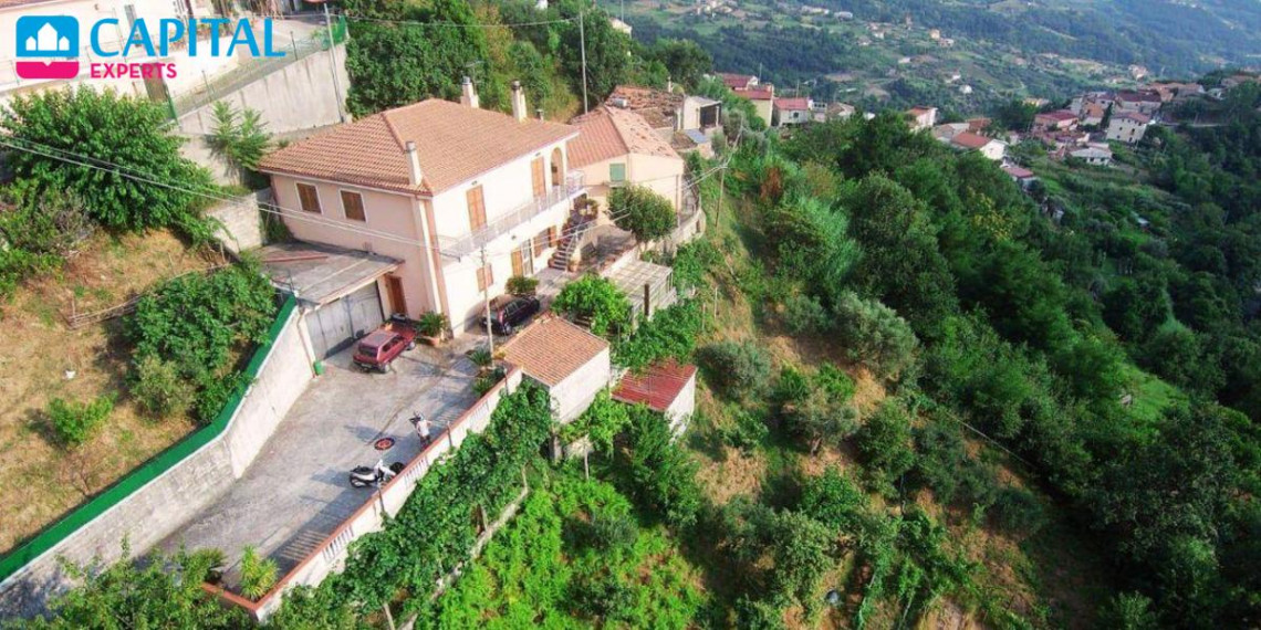 Parduodamas 5 kambarių namas su vaizdu į jūrą, Kalabrija (Pietų Italija)  4