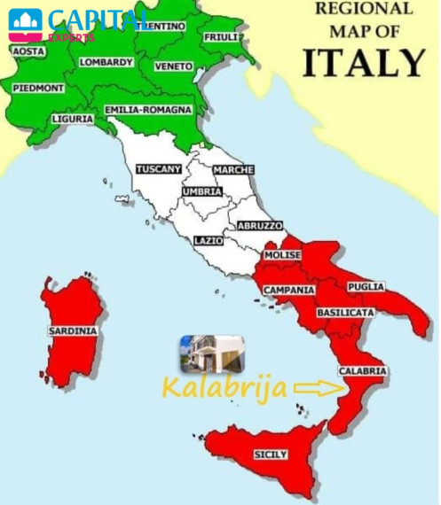   Parduodamas 9 kambarių namas su vaizdu į jūrą, Kalabrija (Pietų Italija)  4