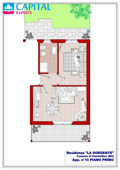 Parduodami 50 kv.m. apartamentai su vaizdu į kalnus, Lombardija (Šiaurės Italija)  18