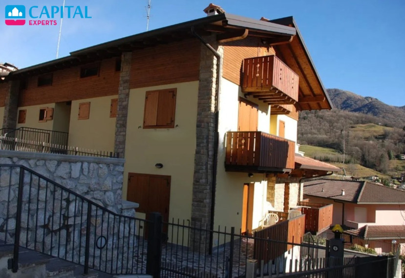  Parduodami 45 kv.m. apartamentai su terasa į kalnus, Lombardija (Šiaurės Italija)  2