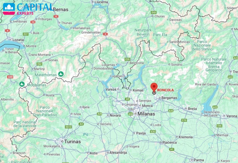  Parduodami 70 kv.m. apartamentai kalnuose, Lombardija (Šiaurės Italija)  4