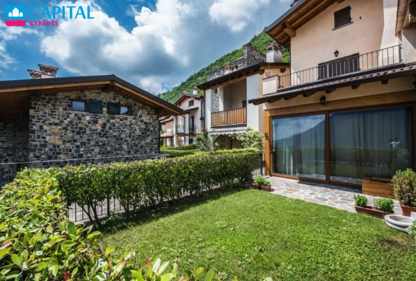 Parduodama vila su vaizdu į ežerą ir kalnus, Lombardija (Šiaurės Italija)  1