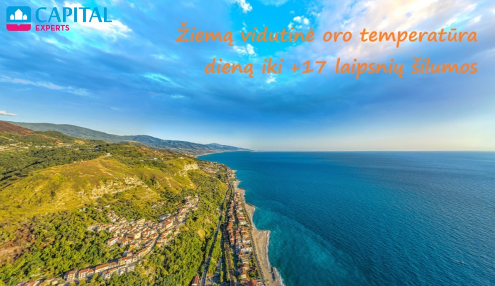 Parduodamas 3 kambarių butas su vaizdu į jūrą, Kalabrija (Italija)  21