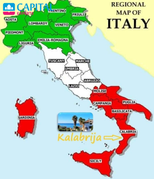  Parduodamas 2 kambarių butas prie jūros, Kalabrija (Italija)  2