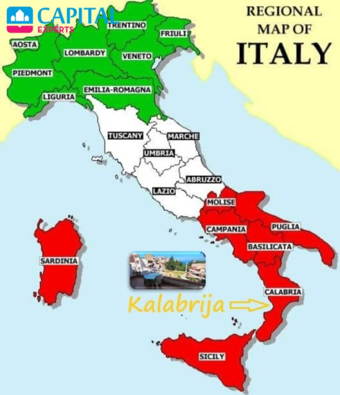  Parduodamas 2 kambarių butas su vaizdu į jūrą, Kalabrijoje (Italija)  2