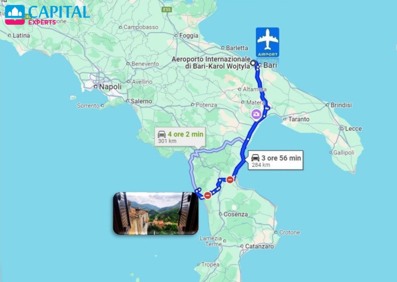 Parduodamas 3 kambarių butas su vaizdu į kalnus, Kalabrijoje (Italija)  23