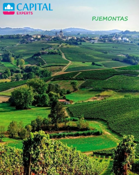 Parduodamas namas su 10 a sodu, Pjemonte (Šiaurės Italija)  3