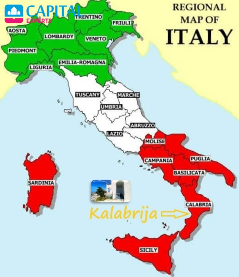   Parduodamas 4 kambarių butas prie jūros, Kalabrija (Italija)  2