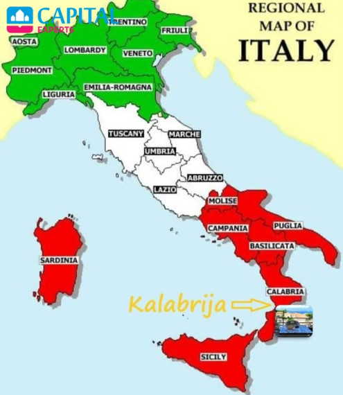  Parduodamas 2 kambarių butas su vaizdu į jūrą, Kalabrija (Italija)  2