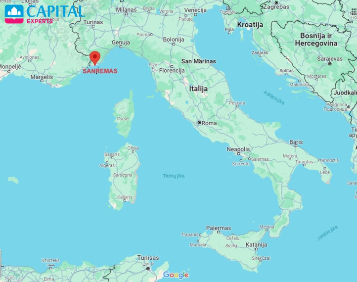 Parduodami 160 m² apartamentai Sanreme, Ligūrijos regione (Italija) 6