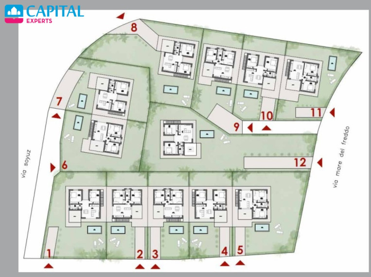 Parduodama 150 m² vila su oranžerija ant stogo Apulija regione (Italija) 15