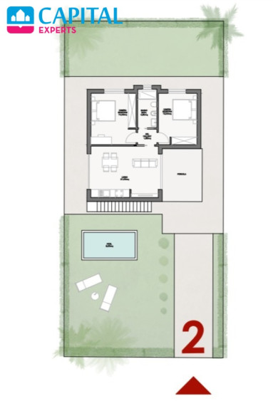 Parduodama 150 m² vila su oranžerija ant stogo Apulija regione (Italija) 16