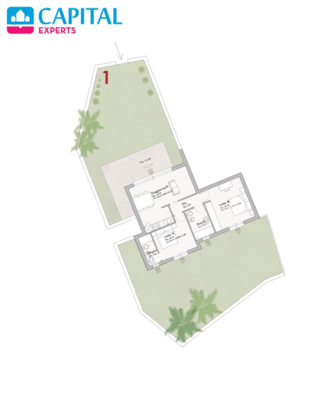 Parduodami SANT‘ANNA apartamentai su sodu Sardinijoje (Italija) 107 m² šalia jūros 17