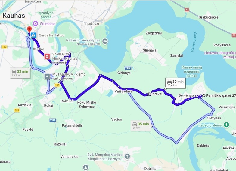 Parduodamas namas Pamiškio g., Gervėnupio k., Kauno r. sav., 40.33 m2 ploto, 1 aukštai 15