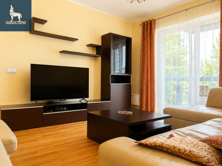 Nuomojamas butas Fizikų g., Visoriai, Vilniaus m., Vilniaus m. sav., 56 m2 ploto, 3 kambariai 1
