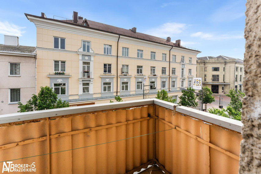 Parduodamas butas Vilniaus g., Centras, Šiaulių m., Šiaulių m. sav., 60.44 m² ploto 2 kambariai 9