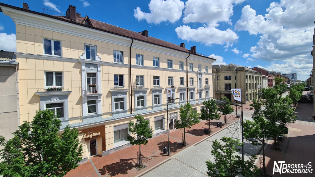 Parduodamas butas Vilniaus g., Centras, Šiaulių m., Šiaulių m. sav., 60.44 m² ploto 2 kambariai 10