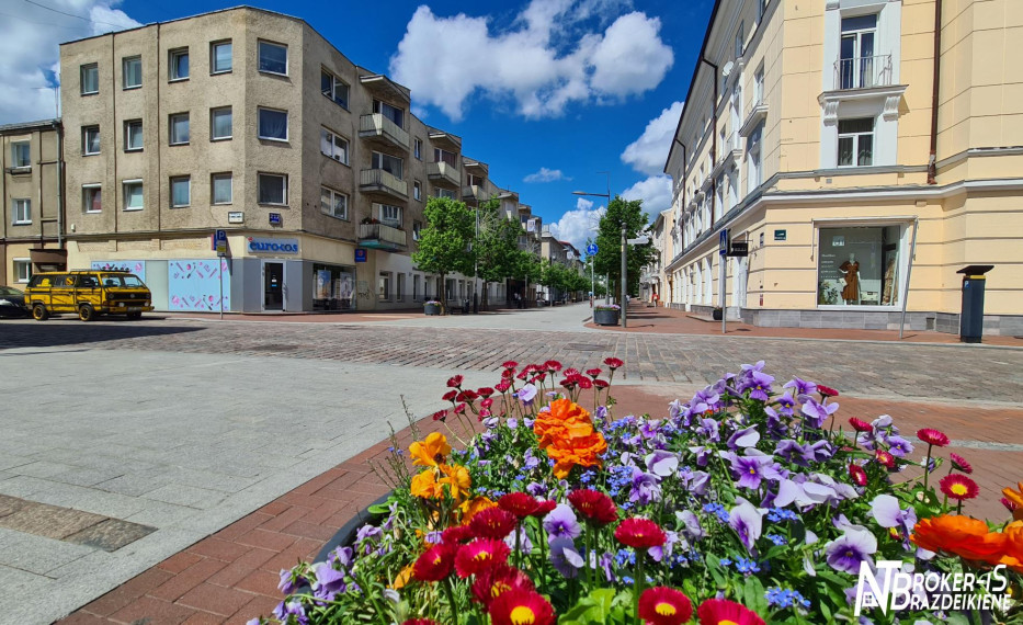 Parduodamas butas Vilniaus g., Centras, Šiaulių m., Šiaulių m. sav., 60.44 m² ploto 2 kambariai 36