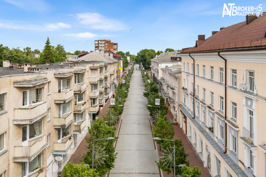 Parduodamas butas Vilniaus g., Centras, Šiaulių m., Šiaulių m. sav., 60.44 m² ploto 2 kambariai 42