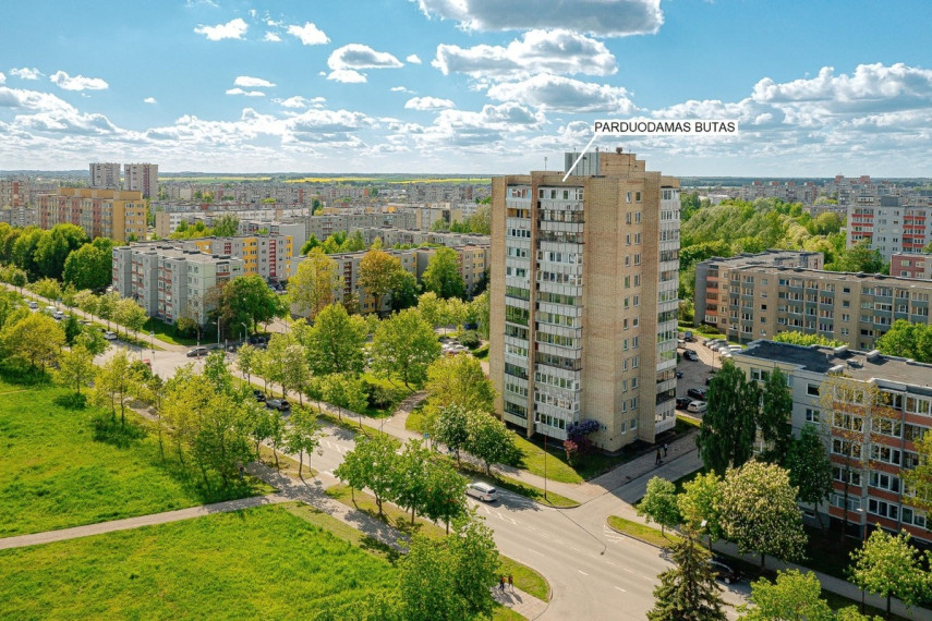 Parduodamas butas Aido g., Šiaulių m., Šiaulių m. sav., 58.97 m2 ploto, 2 kambariai 3