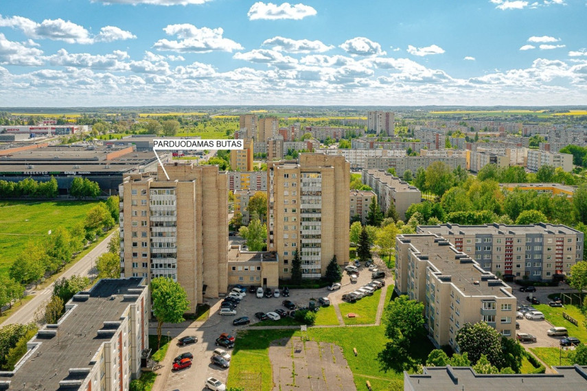 Parduodamas butas Aido g., Šiaulių m., Šiaulių m. sav., 58.97 m2 ploto, 2 kambariai 23