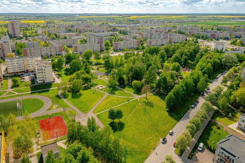 Parduodamas butas Aido g., Šiaulių m., Šiaulių m. sav., 58.97 m2 ploto, 2 kambariai 25