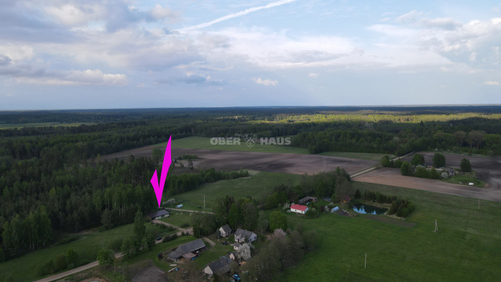 Parduodamas namas Šiaudinių k., Šakių r. sav., 71.35 m2 ploto, 1 aukštai 9